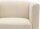 DOMO Collection Sessel BOB beige schwarz Stoff 72,0 cm 75,0 cm, 1 St.