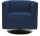 DOMO Collection Sessel BOB blau silber Stoff 72,0 cm 75,0 cm, 1 St.