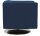 DOMO Collection Sessel BOB blau silber Stoff 72,0 cm 75,0 cm, 1 St.