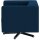 DOMO Collection Sessel BOB blau silber Stoff 72,0 cm 75,0 cm, 1 St.