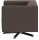 DOMO Collection Sessel BOB braun silber Stoff 72,0 cm 75,0 cm, 1 St.