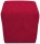 DOMO Collection Wohnzimmer-Hocker BOB 22191400-3511 rot, 1 St.