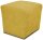 DOMO Collection Wohnzimmer-Hocker BOB 22191400-3510 gelb, 1 St.