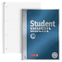 BRUNNEN Collegeblöcke Student Premium liniert DIN A4...