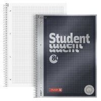 BRUNNEN Collegeblöcke Student Premium kariert DIN A4...
