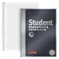 BRUNNEN Collegeblöcke Student Premium kariert DIN A5...