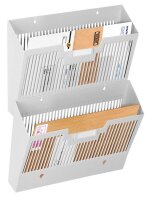 cep Wandprospekthalter grau DIN A4 36,4 x 9,5 x 25,7 cm,...