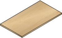 CP Abdeckplatte königsahorn 80,0 x 42,0 x 2,5 cm