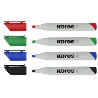Kores® ECO XW1 Whiteboard-Marker farbsortiert 3,0 mm,...