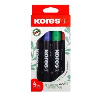 Kores® ECO XP1 Permanentmarker farbsortiert 3,0 mm, 4 St.