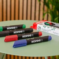 Kores® ECO XP1 Permanentmarker farbsortiert 3,0 mm, 4 St.