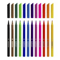 Kores® Korello Filzstifte farbsortiert, 12 St.