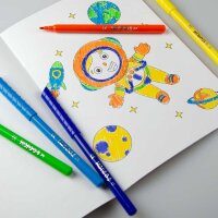 Kores® Korello Filzstifte farbsortiert, 12 St.