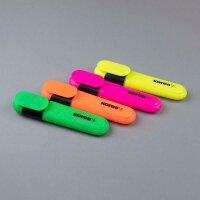 Kores® Brightliner Textmarker farbsortiert, 4 St.