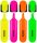 Kores® Brightliner Textmarker farbsortiert, 4 St.
