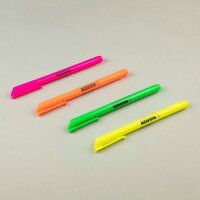 Kores® Highliner Textmarker farbsortiert, 4 St.