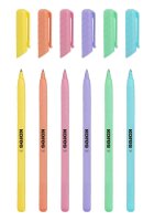 Kores® Kugelschreiber K0R-M Pastel farbsortiert,...