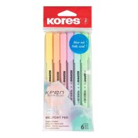 Kores® Kugelschreiber K0R-M Pastel farbsortiert,...