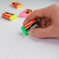 Kores® Radiergummis für Bleistifte KE-30...