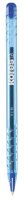 Kores® Kugelschreiber K1 transparent, Schreibfarbe:...