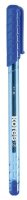 Kores® Kugelschreiber K1 transparent, Schreibfarbe: blau, 1 St.