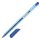 Kores® Kugelschreiber K1 transparent, Schreibfarbe: blau, 1 St.