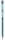 Kores® Kugelschreiber K1 transparent, Schreibfarbe: blau, 1 St.