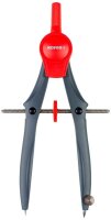 Kores® Zirkel Cirkos grau-rot, 1 St.