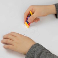Kores® Radiergummis für Bleistifte Triangularer farbsortiert, 2 St.