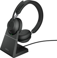 Jabra Evolve2 65 UC Duo Bluetooth-Headset schwarz