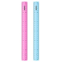 Kores® Lineal 30,0 cm, pink, blau