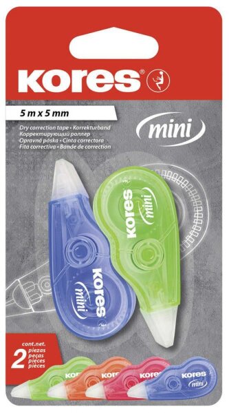 Kores® Korrekturroller Mini 5,0 mm, 2 St.