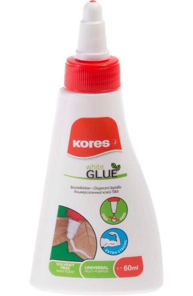 Kores® White Glue Bastelkleber 60,0 ml, 1 St.