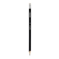 Kores® GRAFITOS Bleistifte HB schwarz mit Radierer,...
