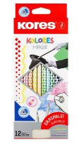 Kores® KOLORES Magic Buntstifte farbsortiert, 12 St.