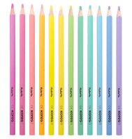 Kores® KOLORES Pastell Buntstifte mehrfarbig, 12 St.