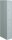 BISLEY Spind lichtgrau PL3050S2645, 2 Schließfächer 30,0 x 50,0 x 180,0 cm