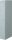 BISLEY Spind lichtgrau PL3050S2645, 2 Schließfächer 30,0 x 50,0 x 180,0 cm