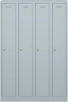 BISLEY Spind lichtgrau PL3050Q1645, 4...