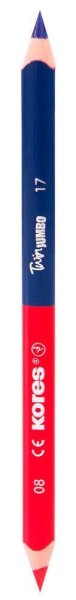 Kores® JUMBO TWIN Silbenstift mehrfarbig, 1 St.