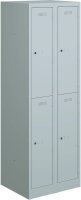BISLEY Spind lichtgrau PL3050D2645, 4...