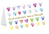 LUMA Grußkarte Es ist wunderschön, dass es...