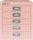 BISLEY MultiDrawer™ L125 Schubladenschrank pink 5 Schubladen 27,9 x 38,0 x 32,5 cm, 1 St.