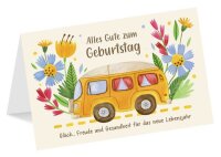 LUMA Geburtstagskarte Bus LU2875 DIN B6, 1 St.