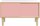 BISLEY Sideboard Poise, POS1007W620 verkehrsweiß, rosa 100,0 x 45,0 x 62,1 cm, 1 St.