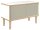 BISLEY Sideboard Poise, POS1007W645 verkehrsweiß, lichtgrau 100,0 x 45,0 x 62,1 cm, 1 St.