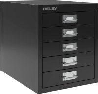 BISLEY MultiDrawer™ L125 Schubladenschrank schwarz...
