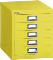 BISLEY MultiDrawer™ L125 Schubladenschrank gelb 5...