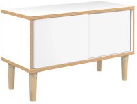 BISLEY Sideboard Poise, POS1007W696 verkehrsweiß...