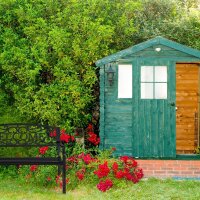 relaxdays Gartenbank 10030918_0 schwarz Metall 127,0 cm...